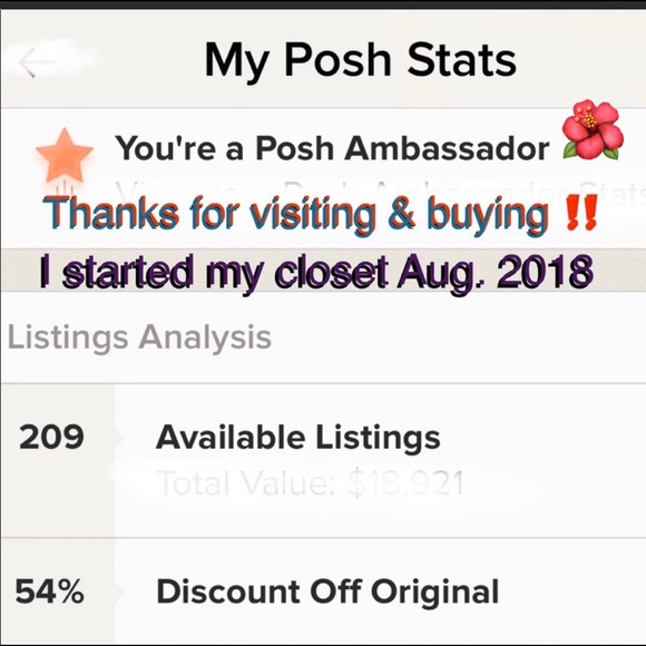 Started closet August 2019. Meet your Posher, Flor - Picture 5 of 16